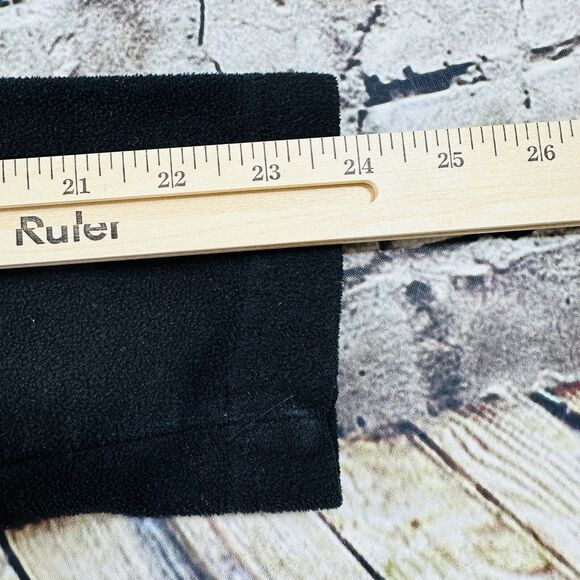 Columbia Fleece Womens Medium Black Full Zip Mock Neck Sweatshirt Outdoor - Picture 8 of 11